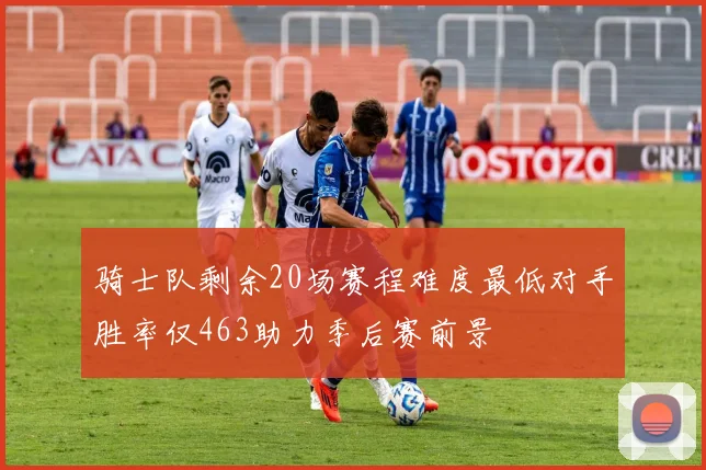 骑士队剩余20场赛程难度最低对手胜率仅463助力季后赛前景